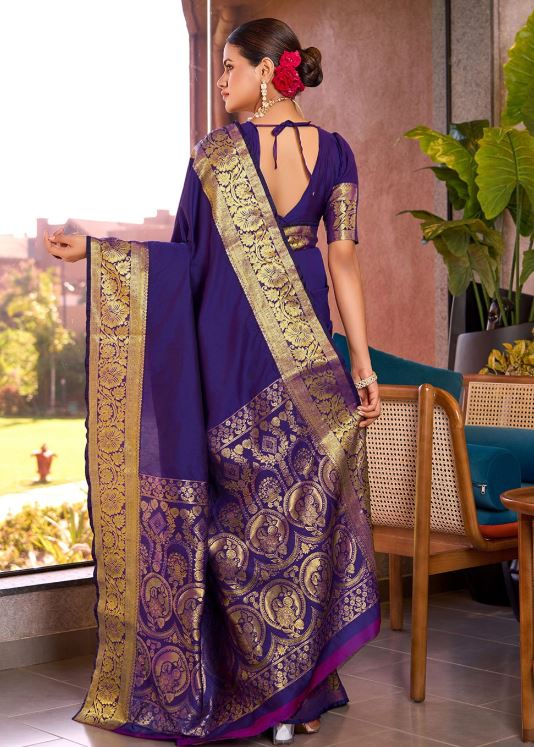 Sari en pure soie Sari Indien