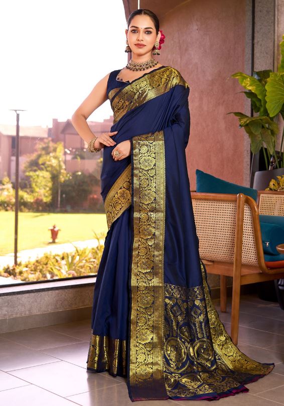 Sari en pure soie Sari Indien