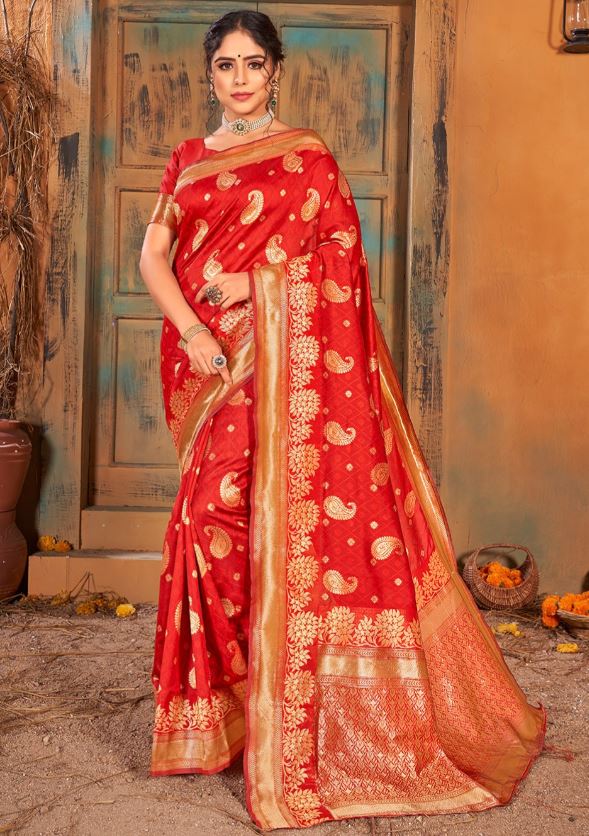 Sari Banarasi en pure soie Sari Indien