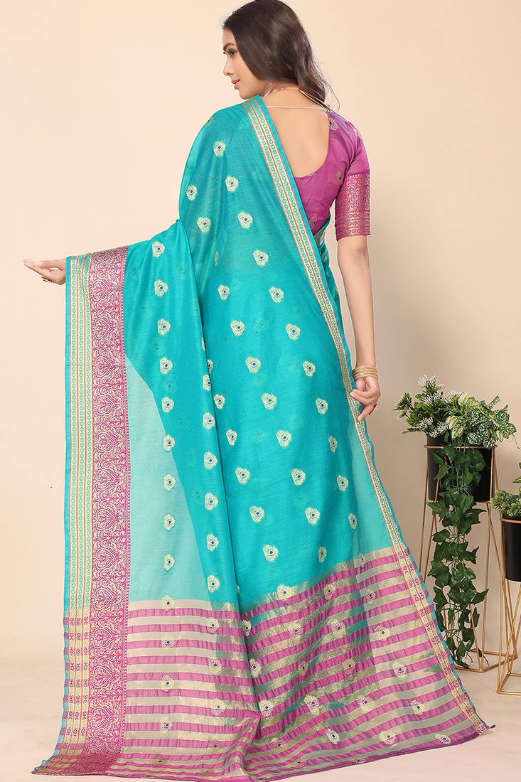 Sari en coton Sari Indien