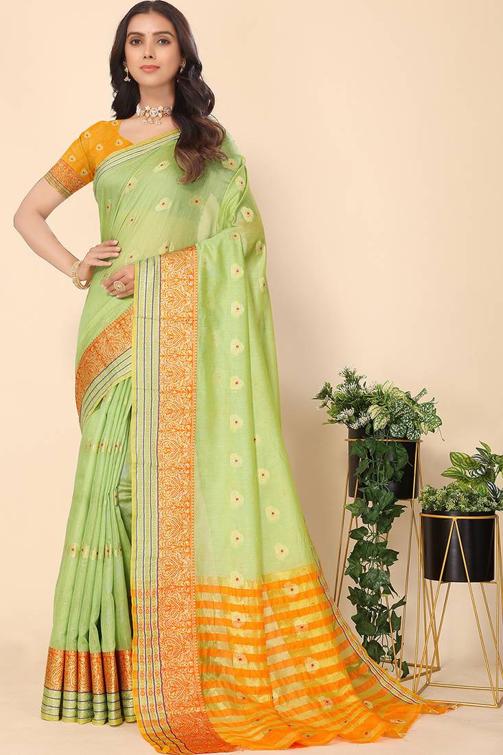 Sari en coton Sari Indien